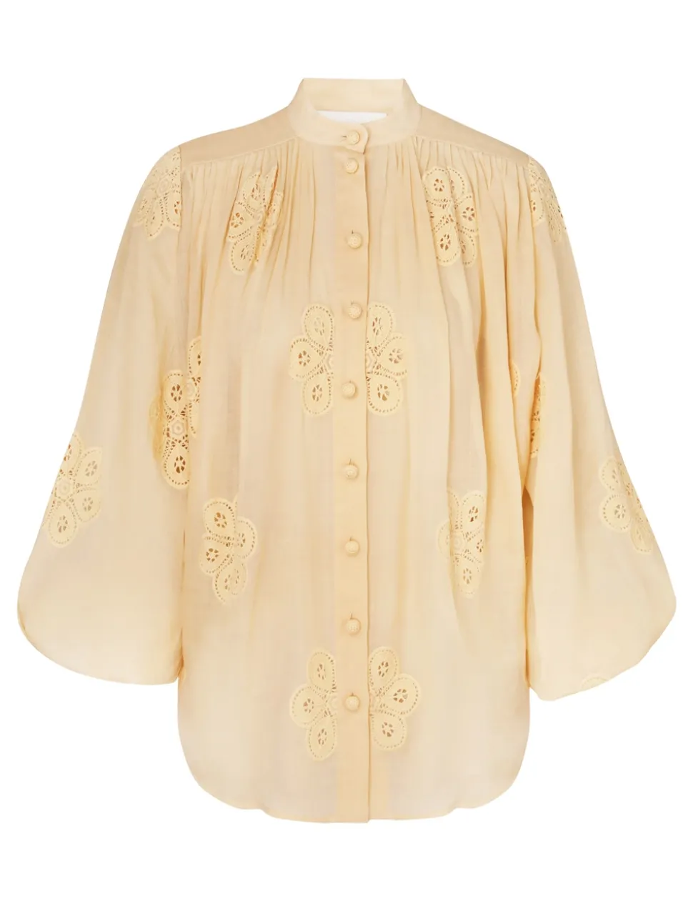 Acadian Embroidered Blouse