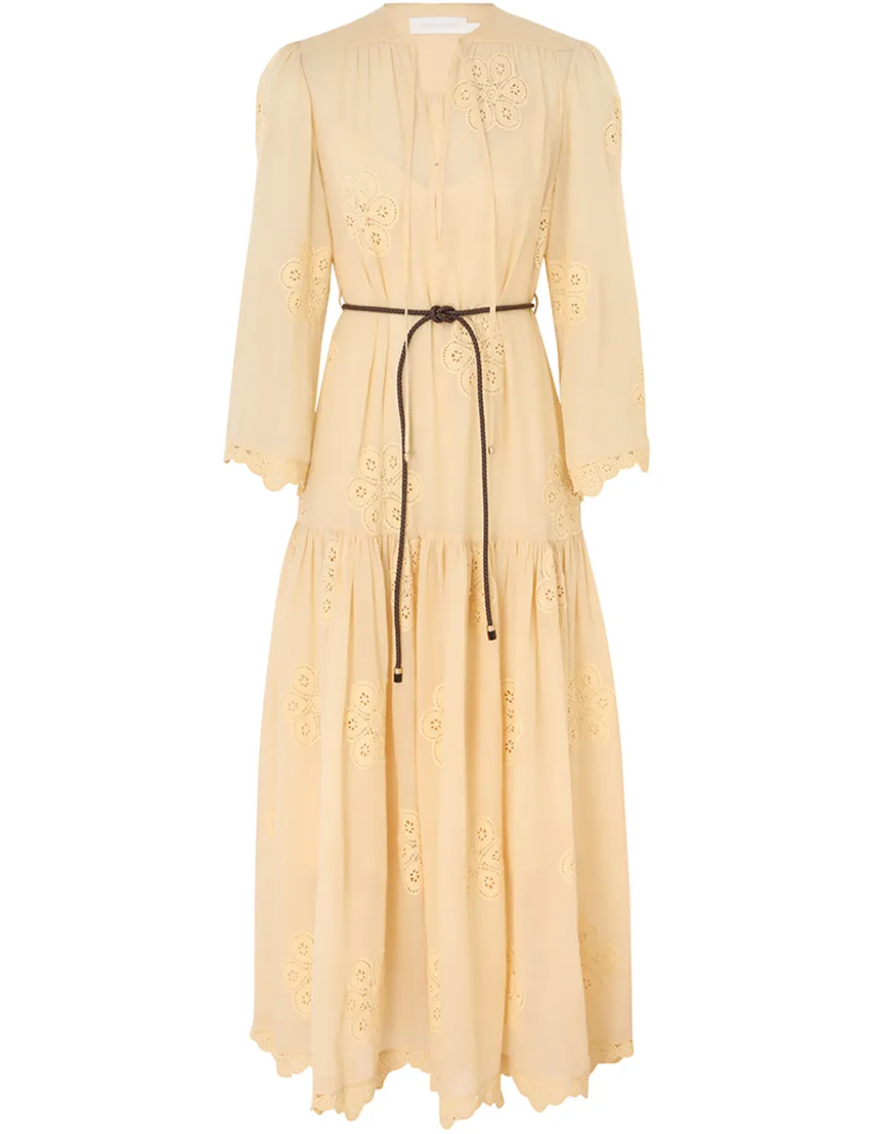 Acadian Embroidered Maxi Dress