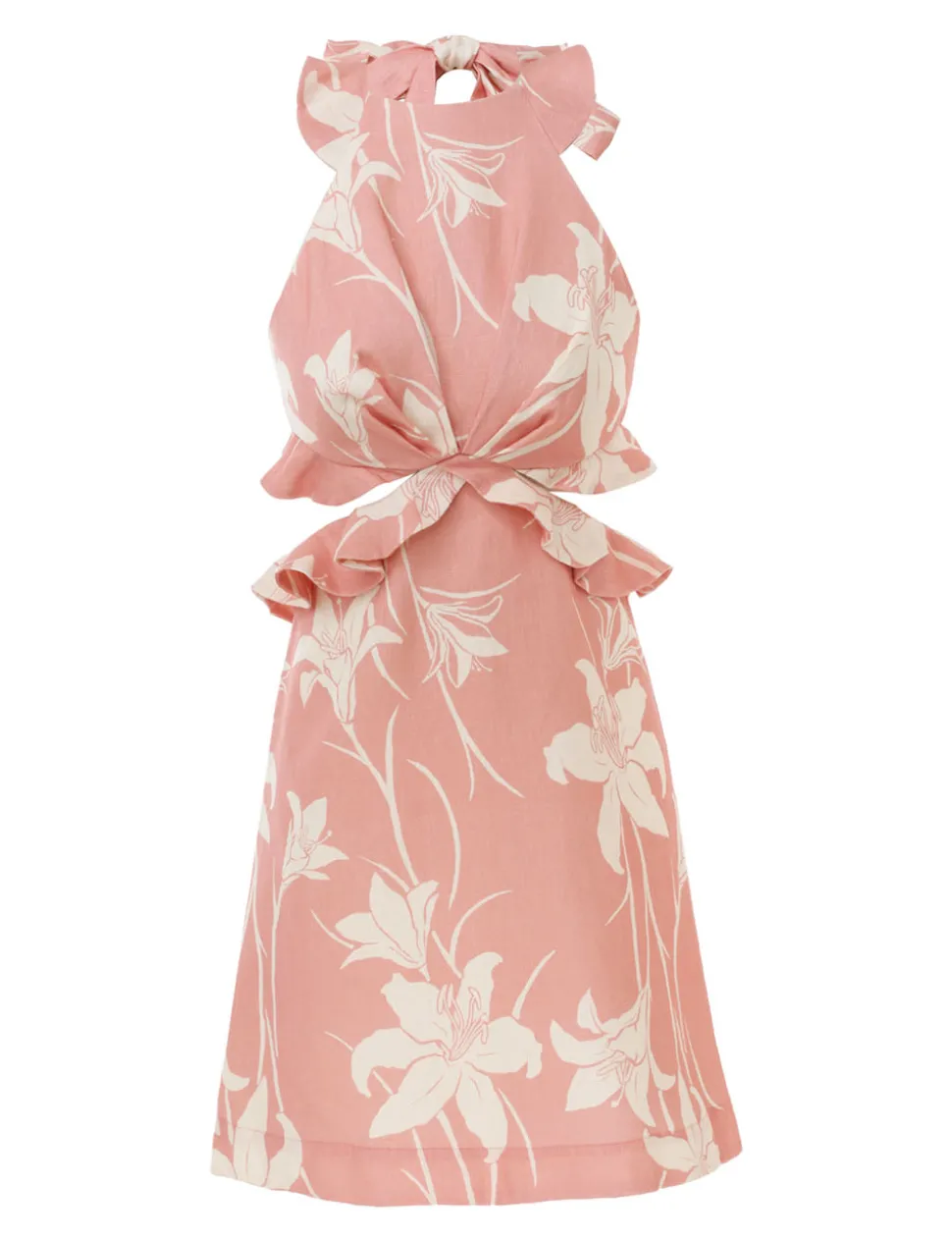 Acadian Tie Back Mini Dress