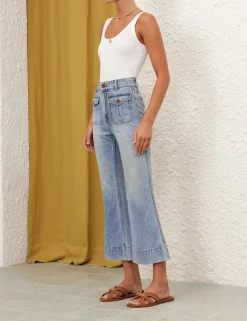 Alight Cropped Flare Jean