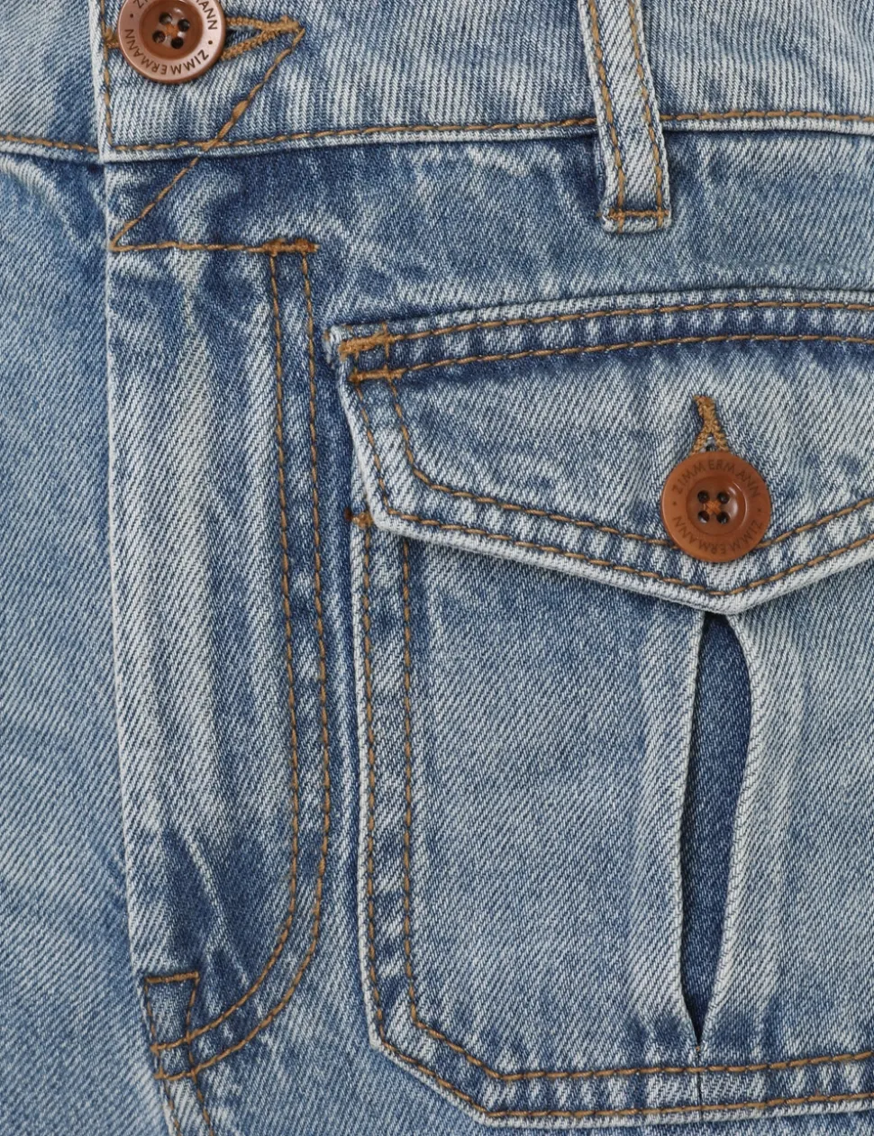 Alight Cropped Flare Jean