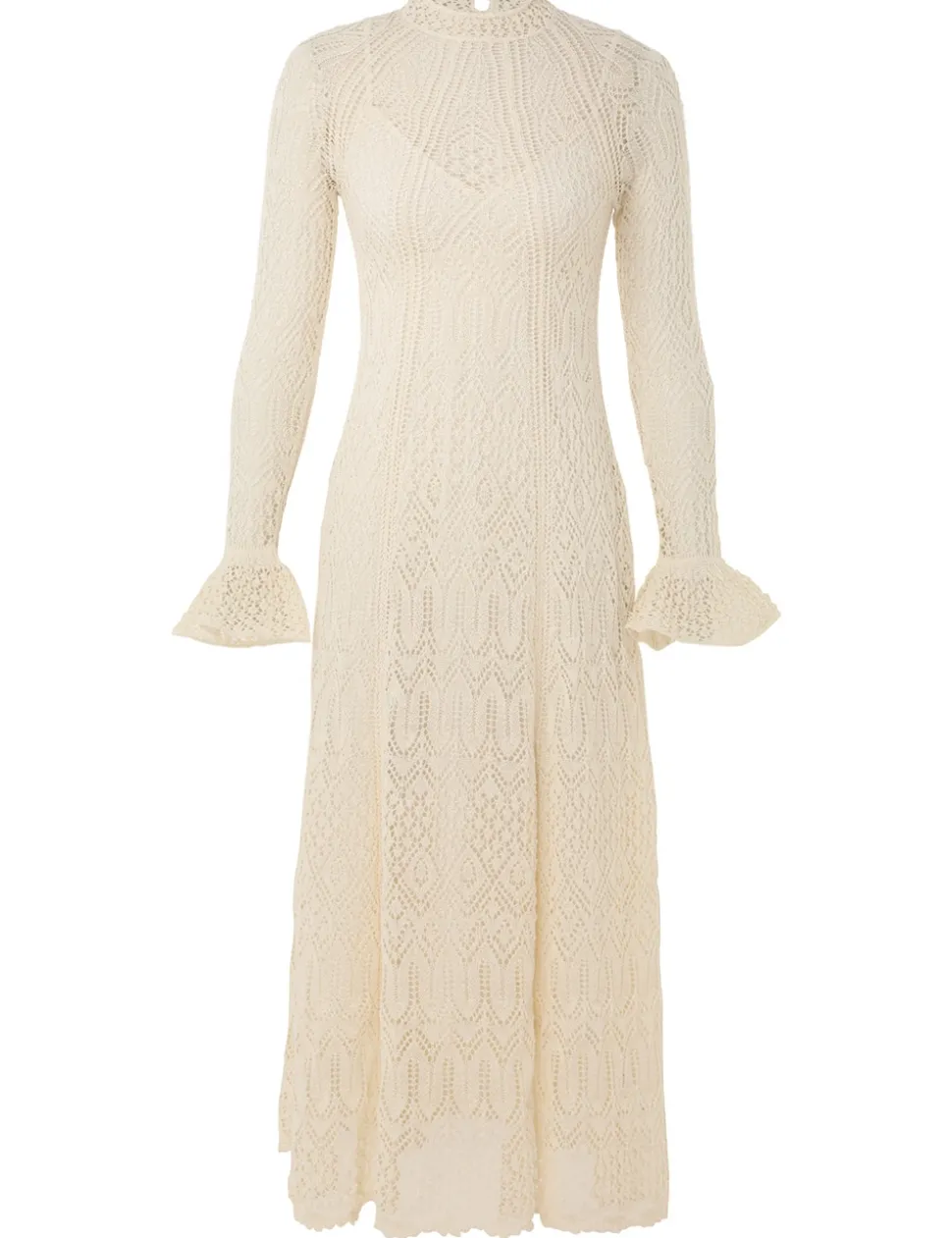 August Lace Knit Dress