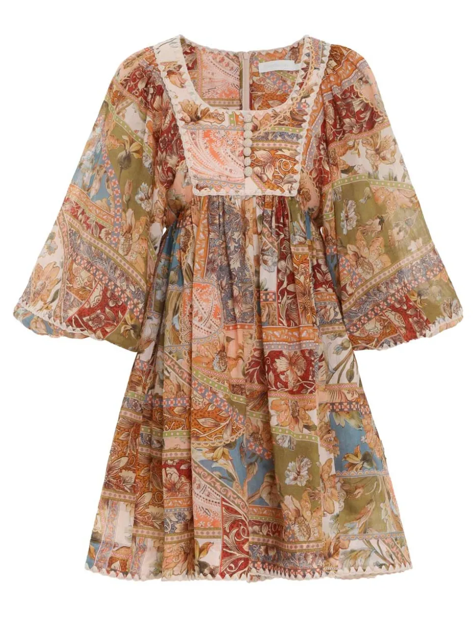 Chintz Billow Mini Dress
