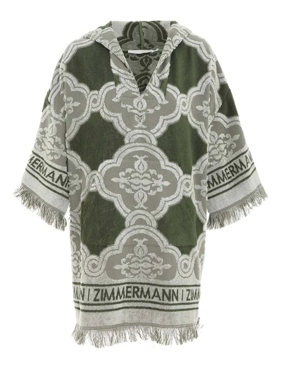 Chintz Hooded Towel Mini Dress
