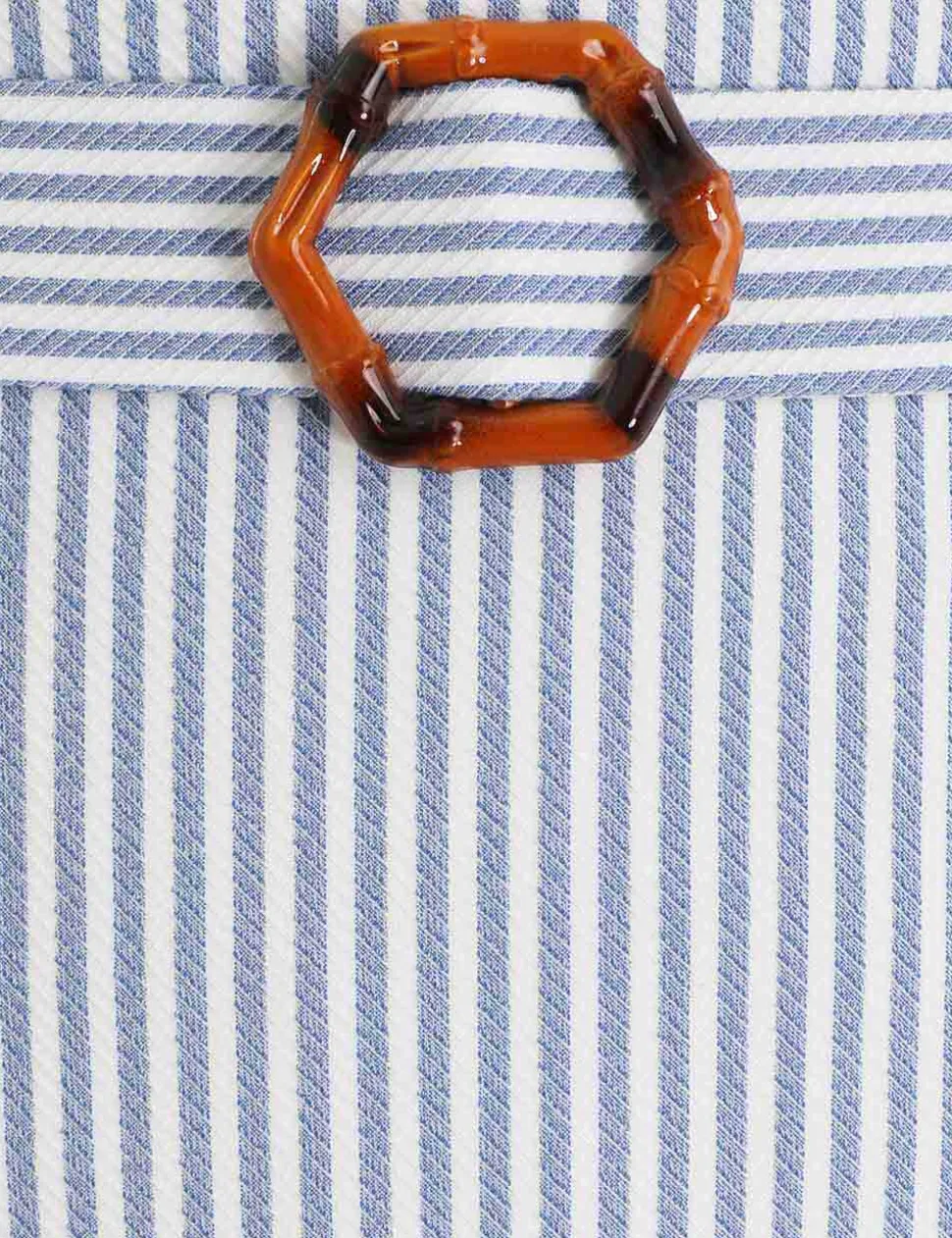Chintz Stripe High Waist Pant