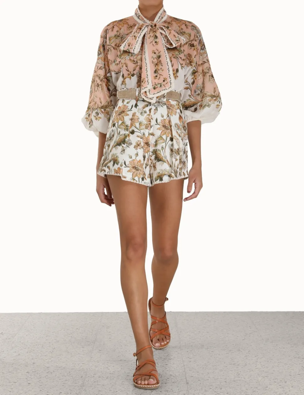 Chintz Tuck Short