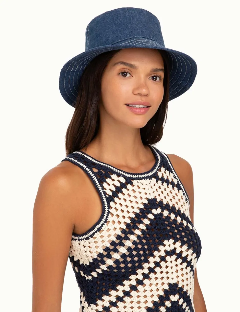 Denim Bucket Hat