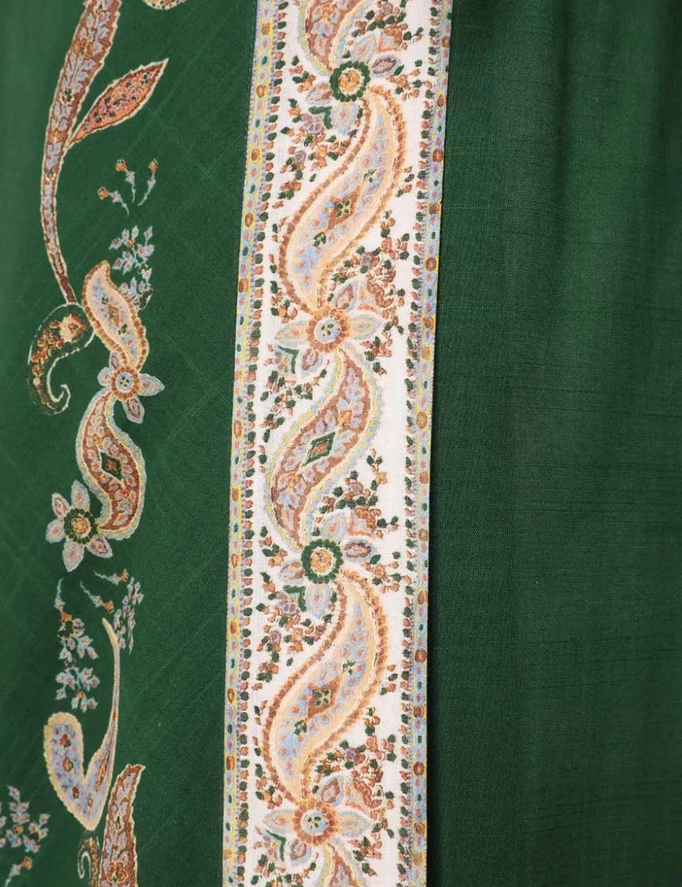 Devi Wrap Midi Dress