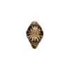 Enamel Signet Earring