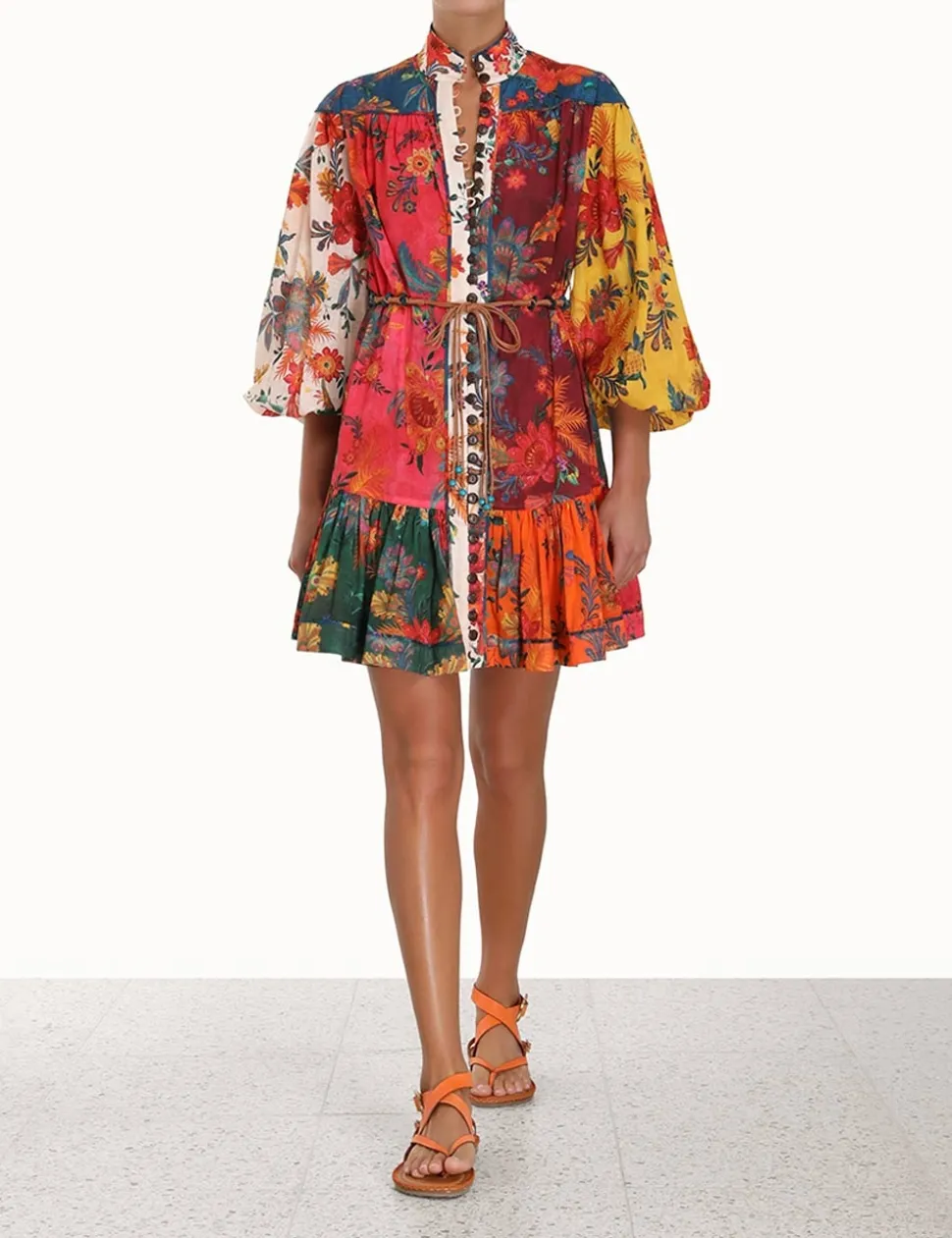 Ginger Lantern Mini Dress