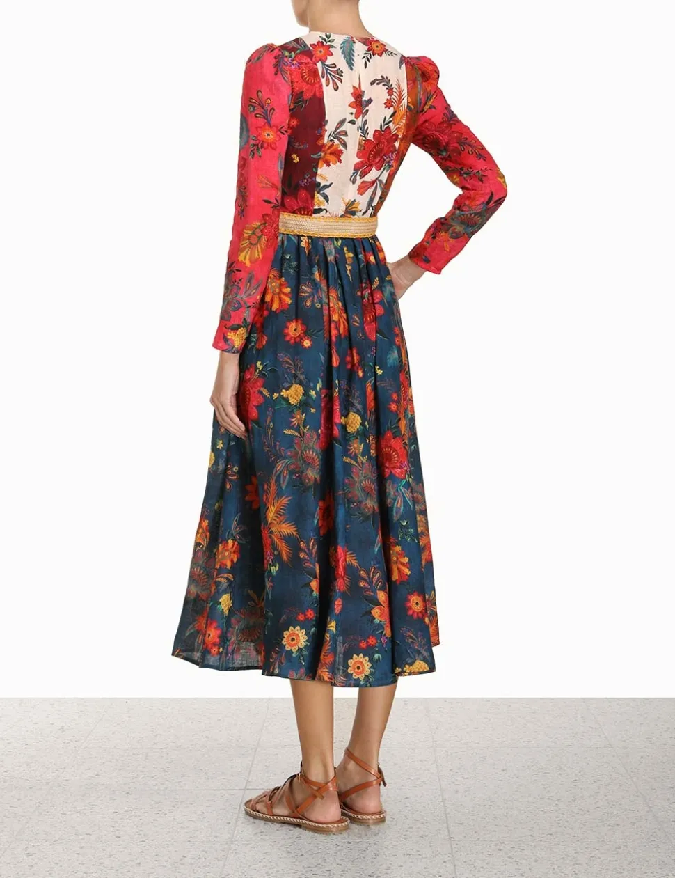 Ginger Long Sleeve Midi Dress