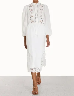 Halcyon Broderie Skirt