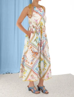 Halcyon Halter Scarf Dress