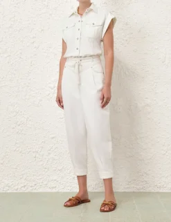 Junie Denim Utility Pant