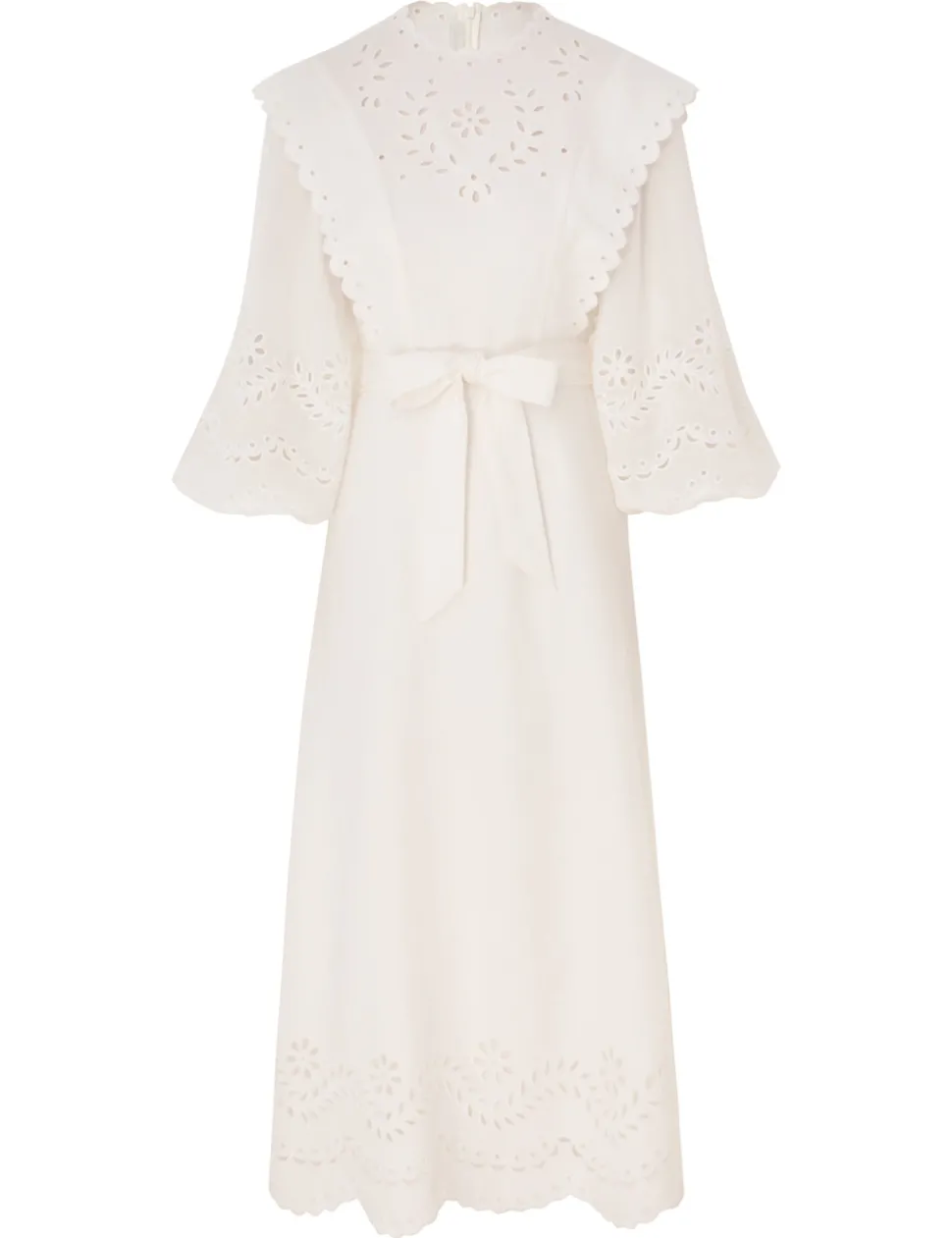 Junie Embroidered Midi Dress