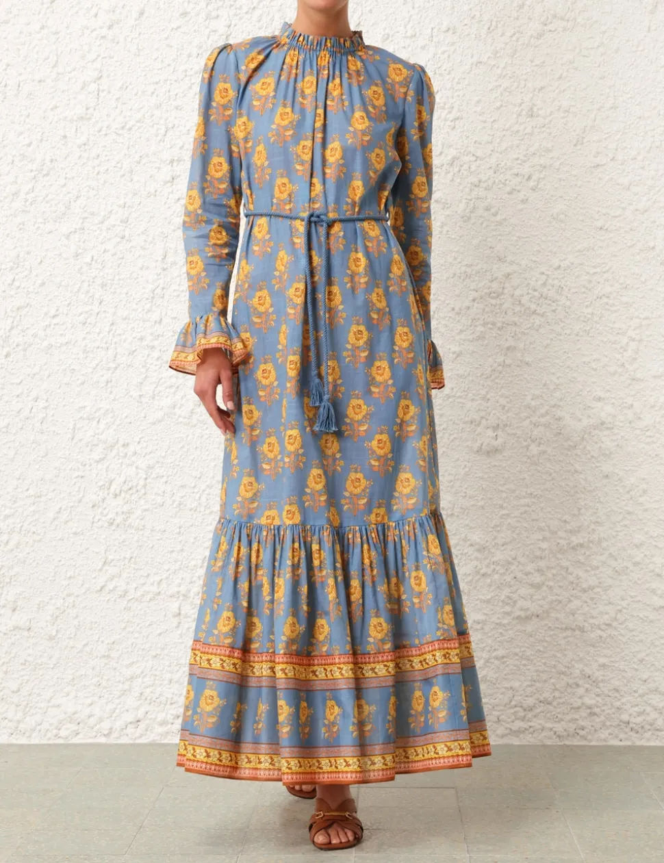 Junie Frill Midi Dress
