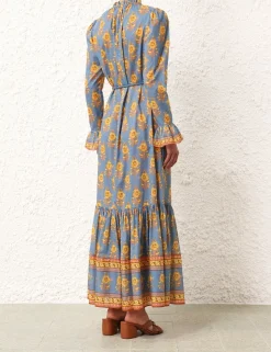 Junie Frill Midi Dress