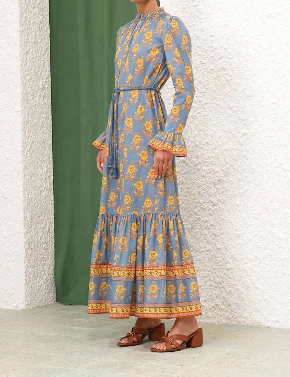 Junie Frill Midi Dress