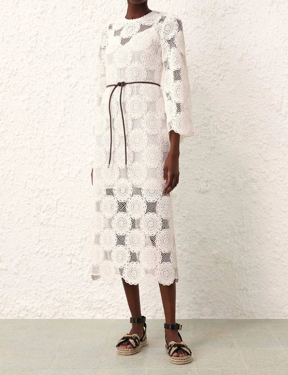 Junie Lace Midi Dress