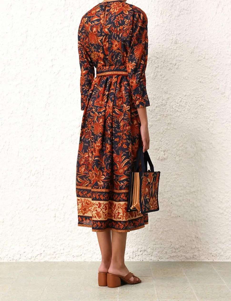 Junie Long Sleeve Midi Dress