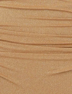 Junie Lurex Gathered Bikini