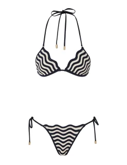 Junie Textured Knit Bikini