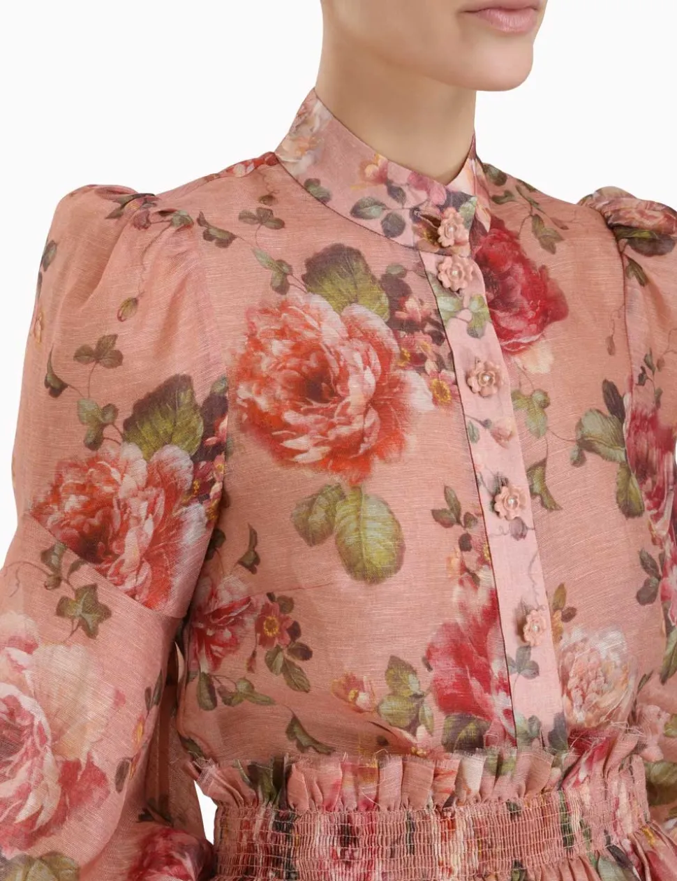 Luminosity Floral Blouse
