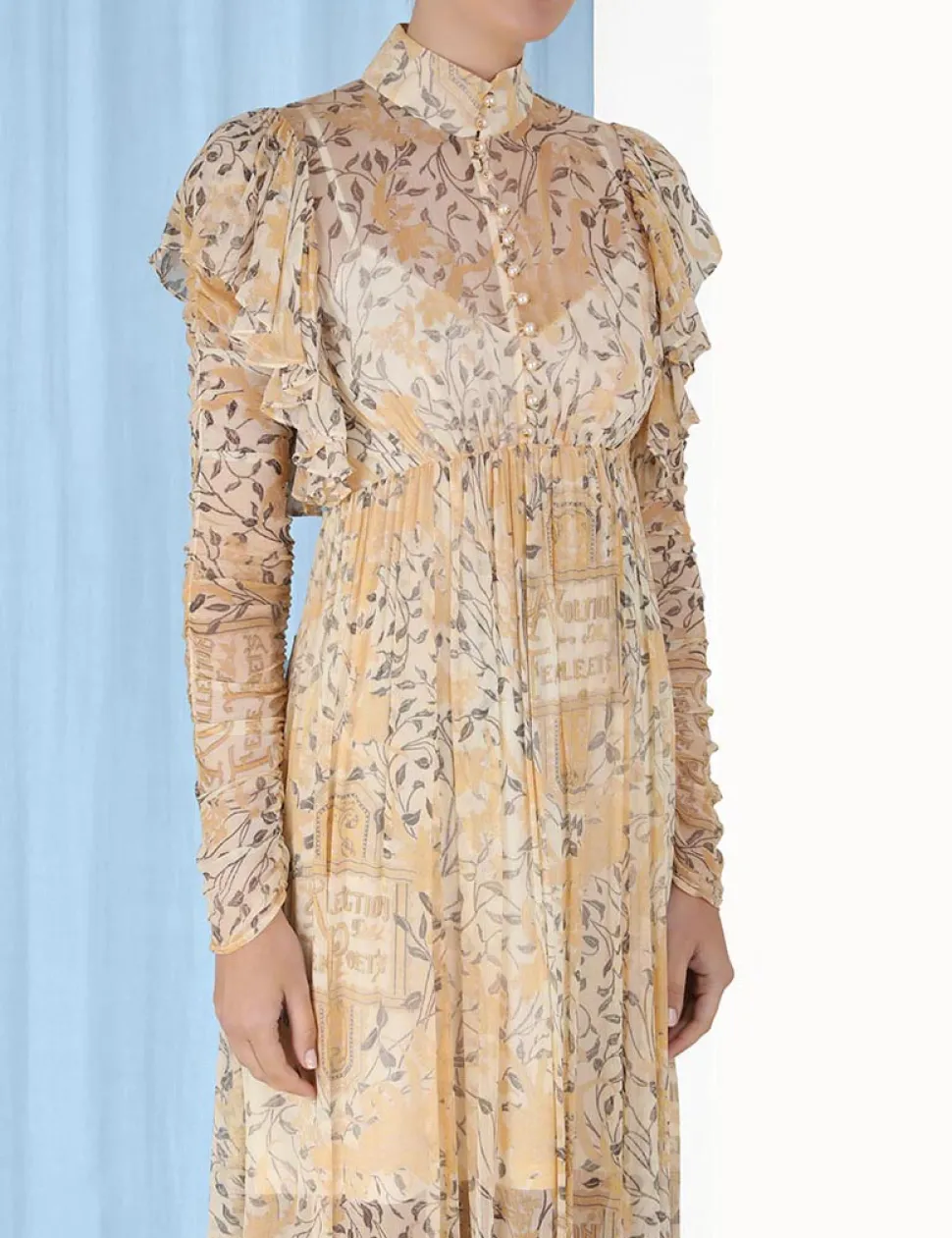 Luminosity Gathered Midi Dress