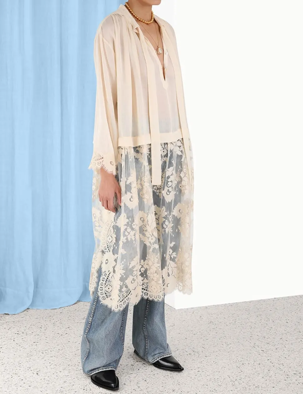 Luminosity Lace Shirt