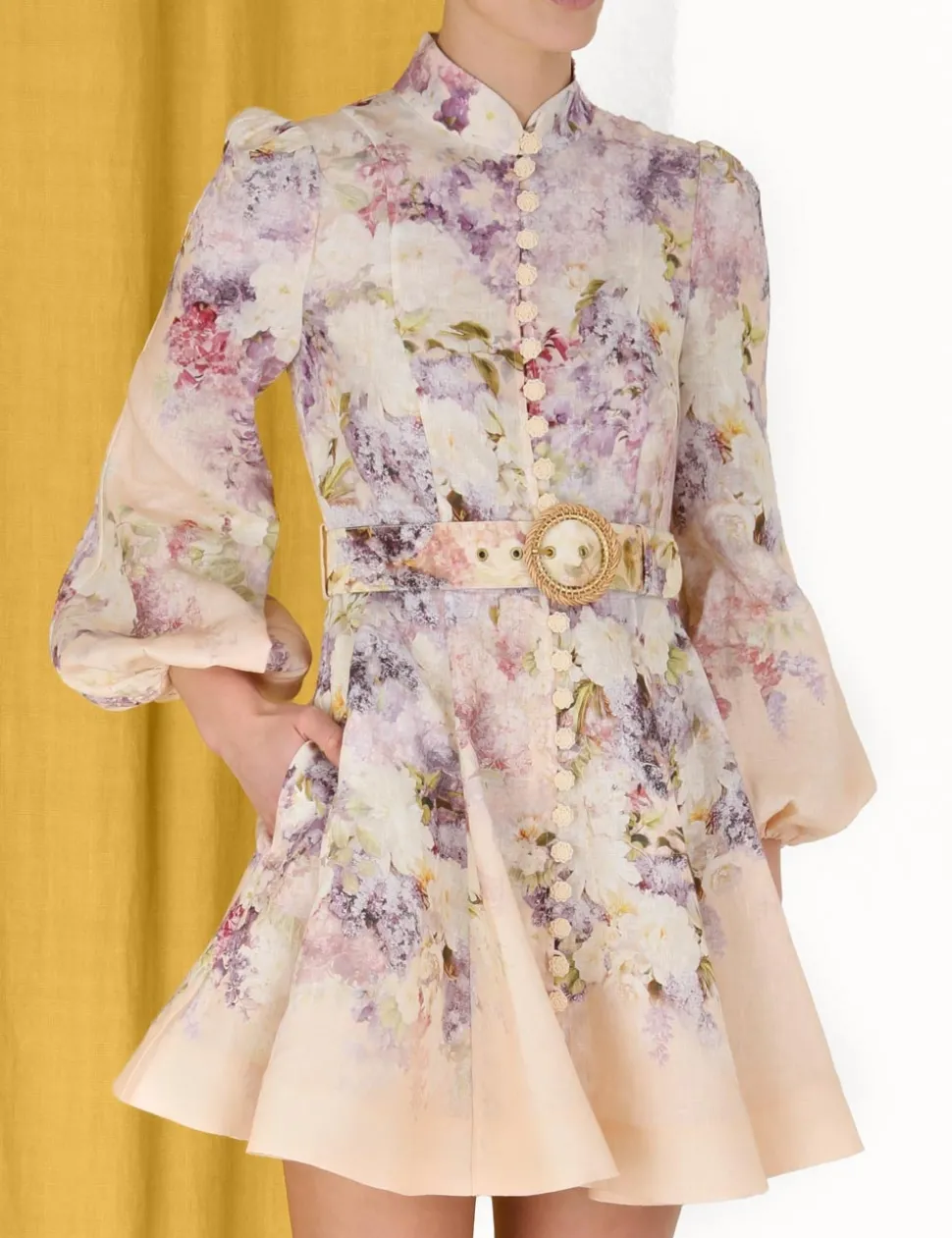 Lyrical Buttoned Mini