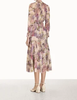 Lyrical Lantern Midi Dress