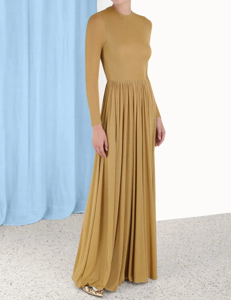 Lyrical Lurex Gown