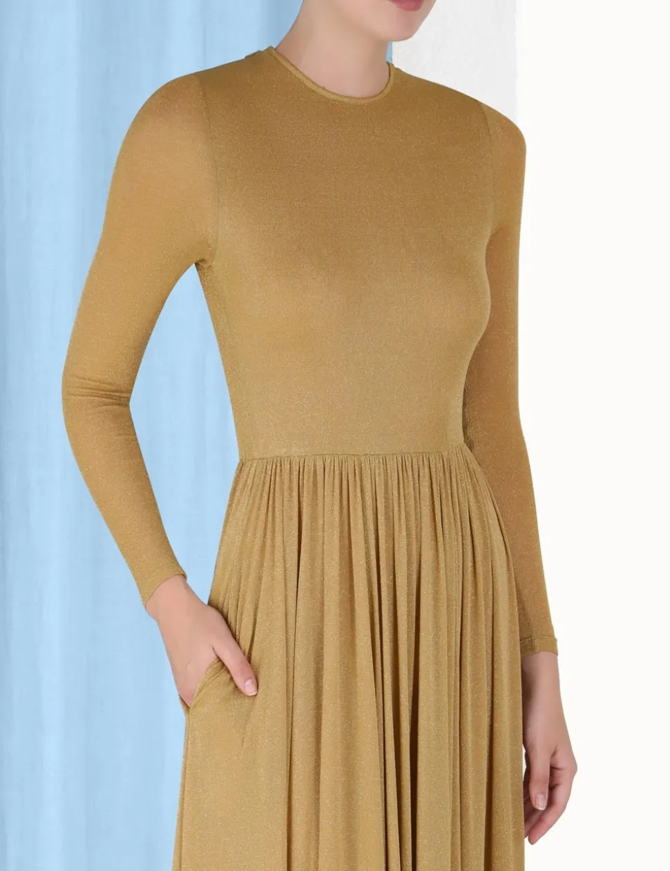 Lyrical Lurex Gown