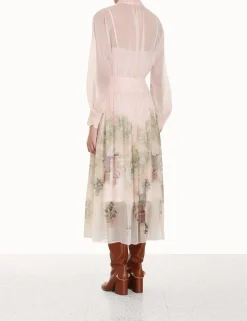 Lyrical Midi Dress