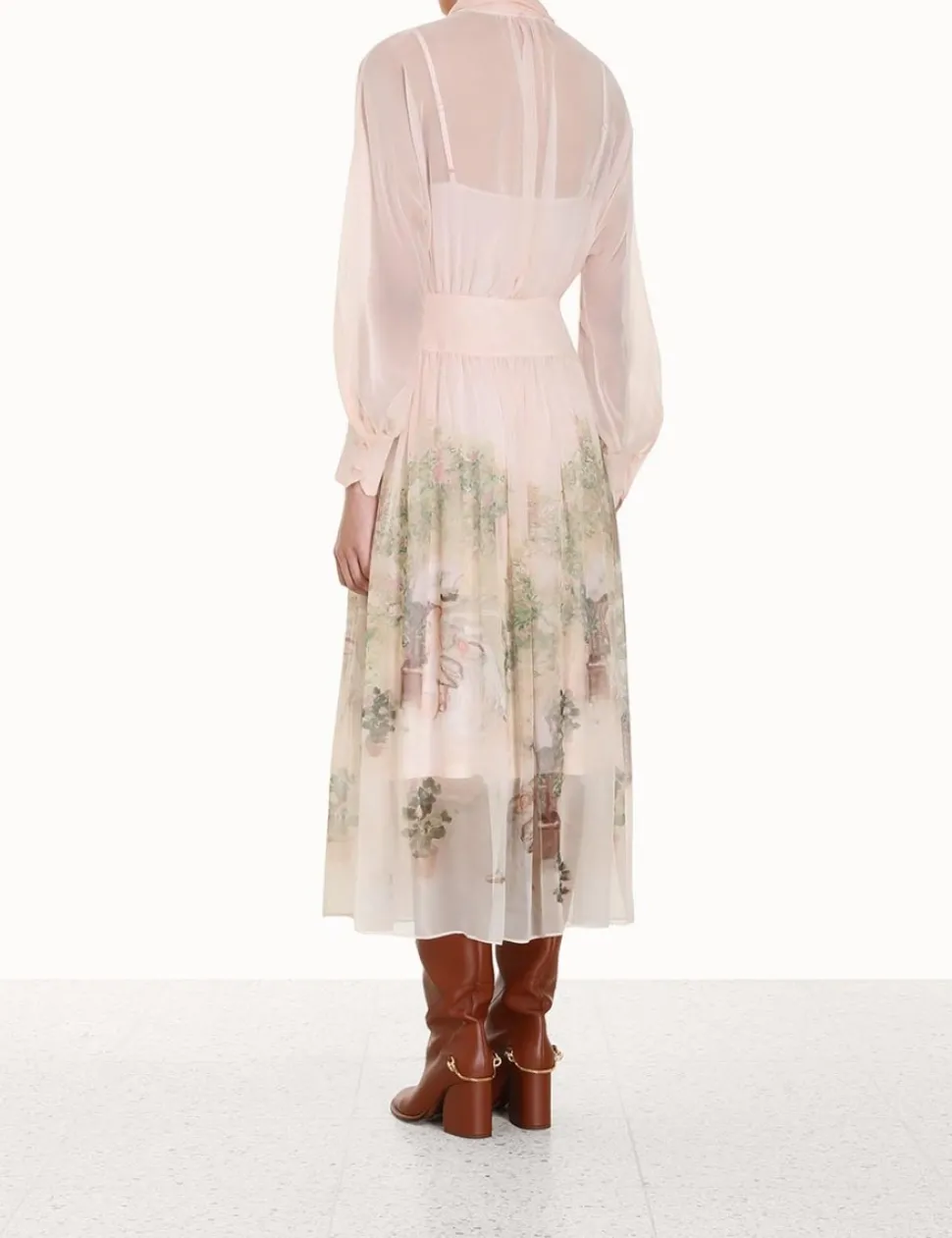 Lyrical Midi Dress