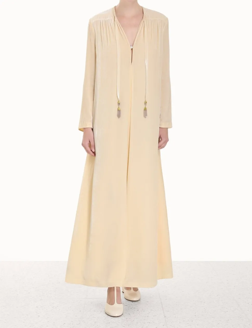 Lyrical Velvet Tubular Dress