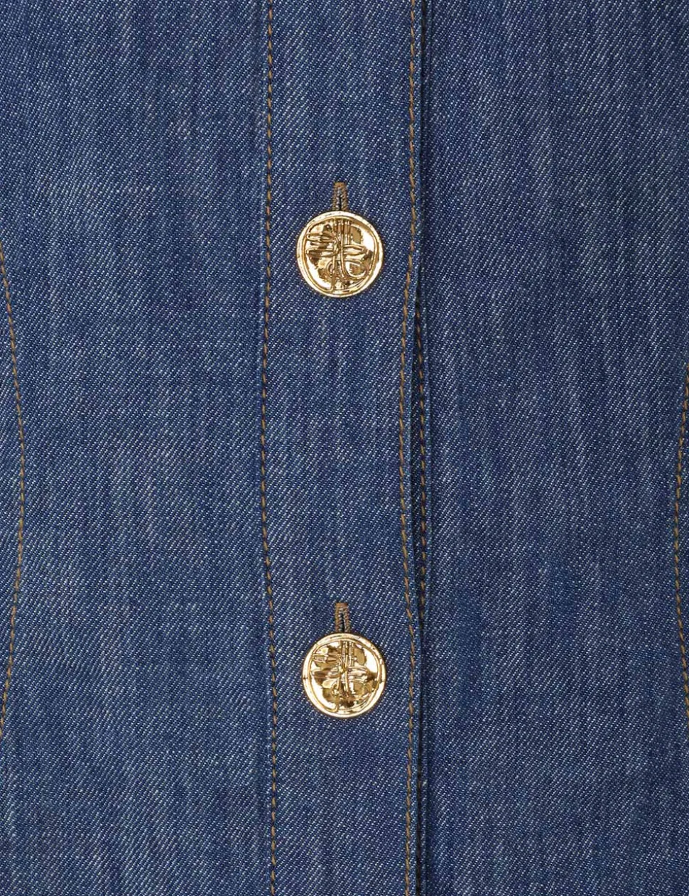 Matchmaker Denim Blouse