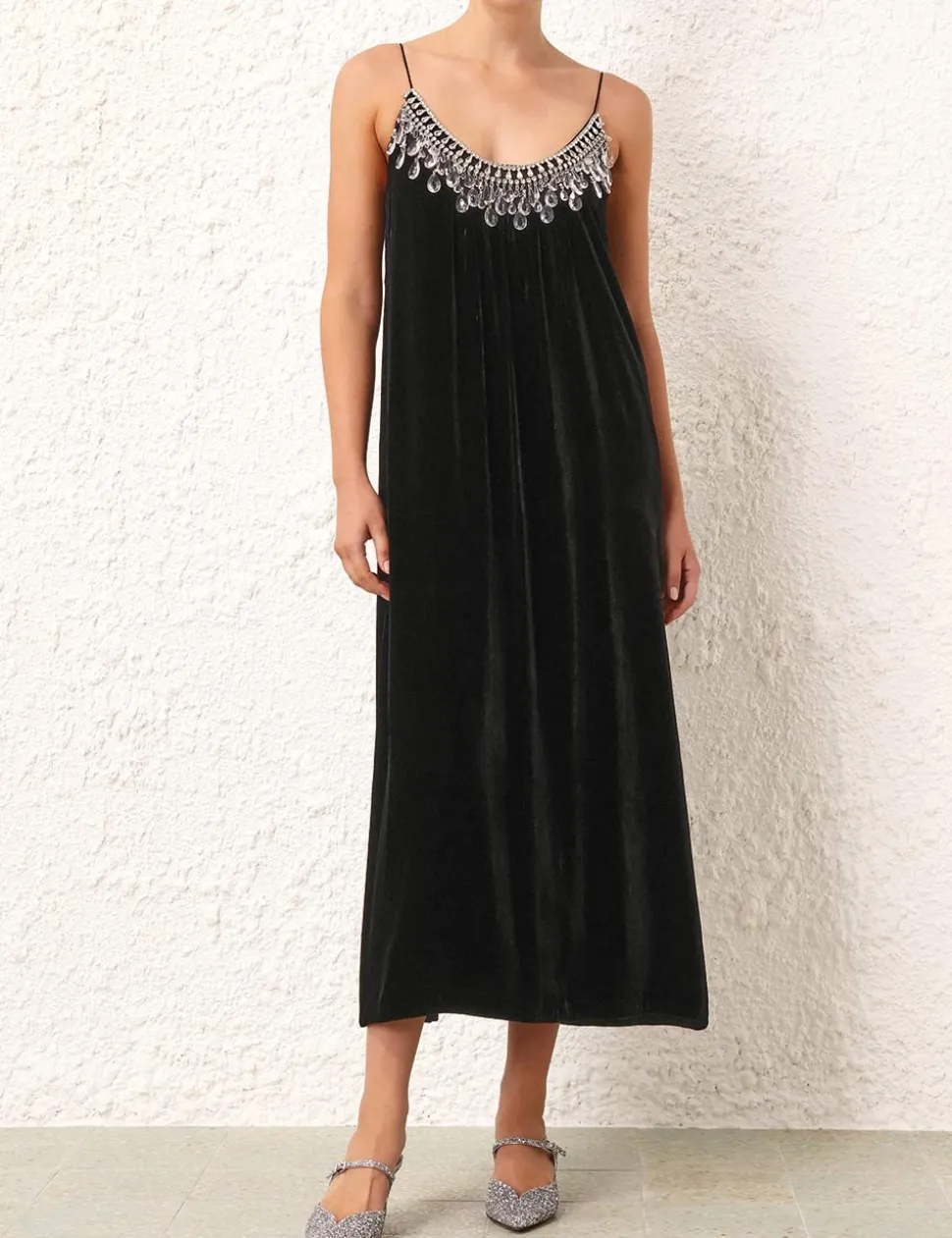 Matchmaker Diamante Slip Dress
