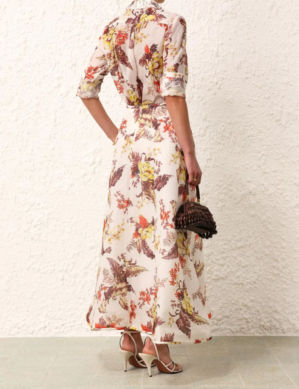 Matchmaker Floral Flare Skirt
