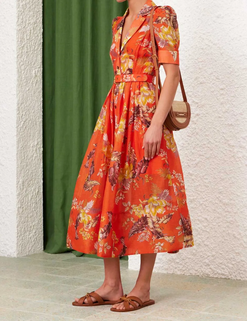 Matchmaker Midi Shirt Dress