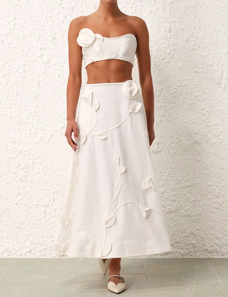 Matchmaker Rose Flare Skirt