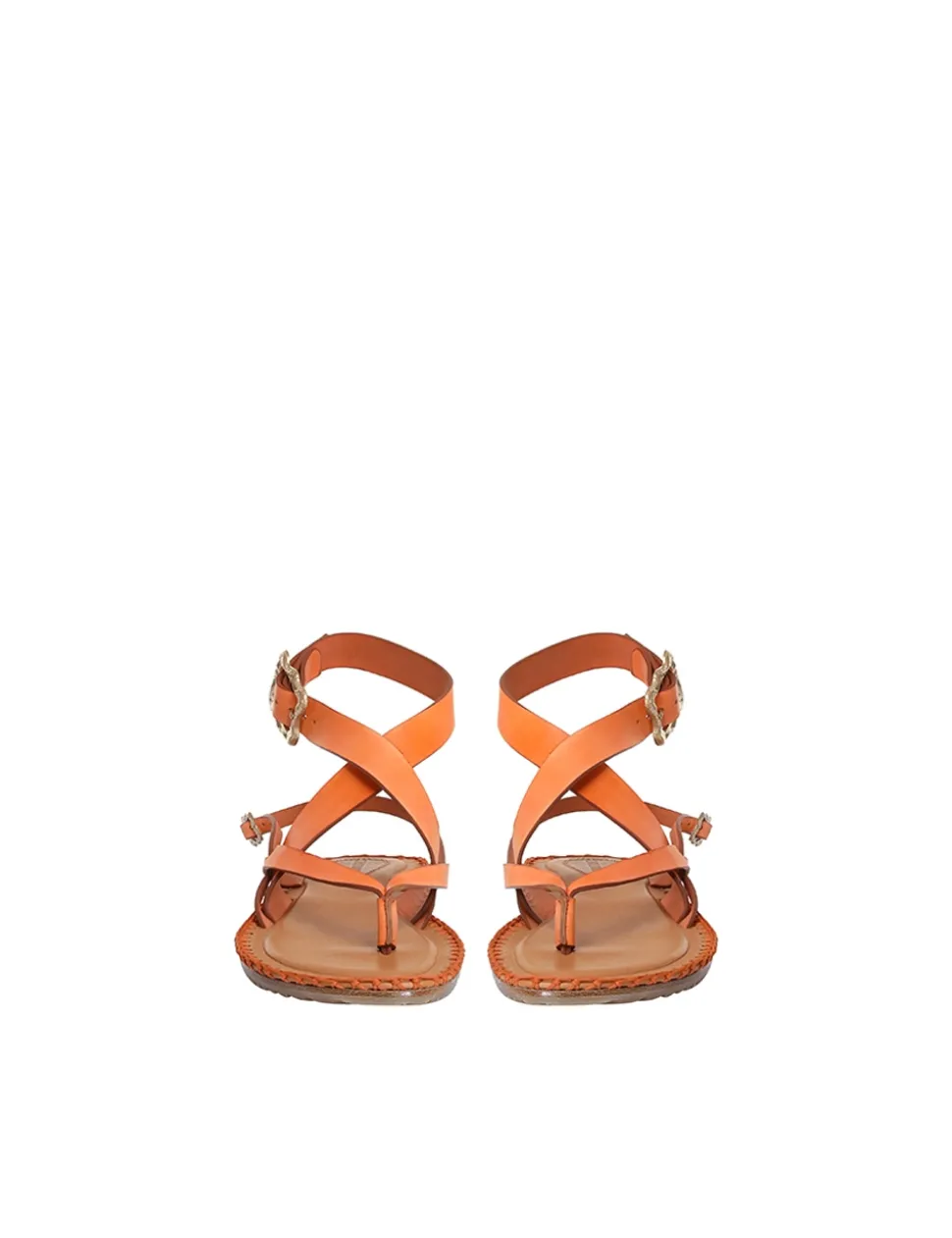 Multi-Strap Sandal Flat