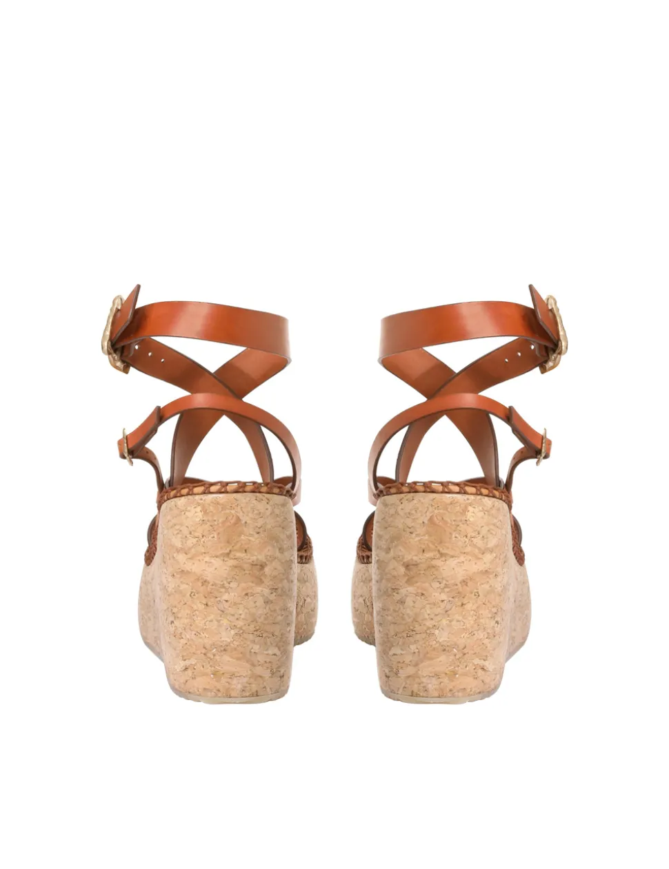 Multi-Strap Sandal Wedge