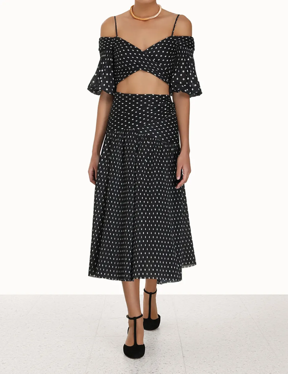 Pleated Bodice