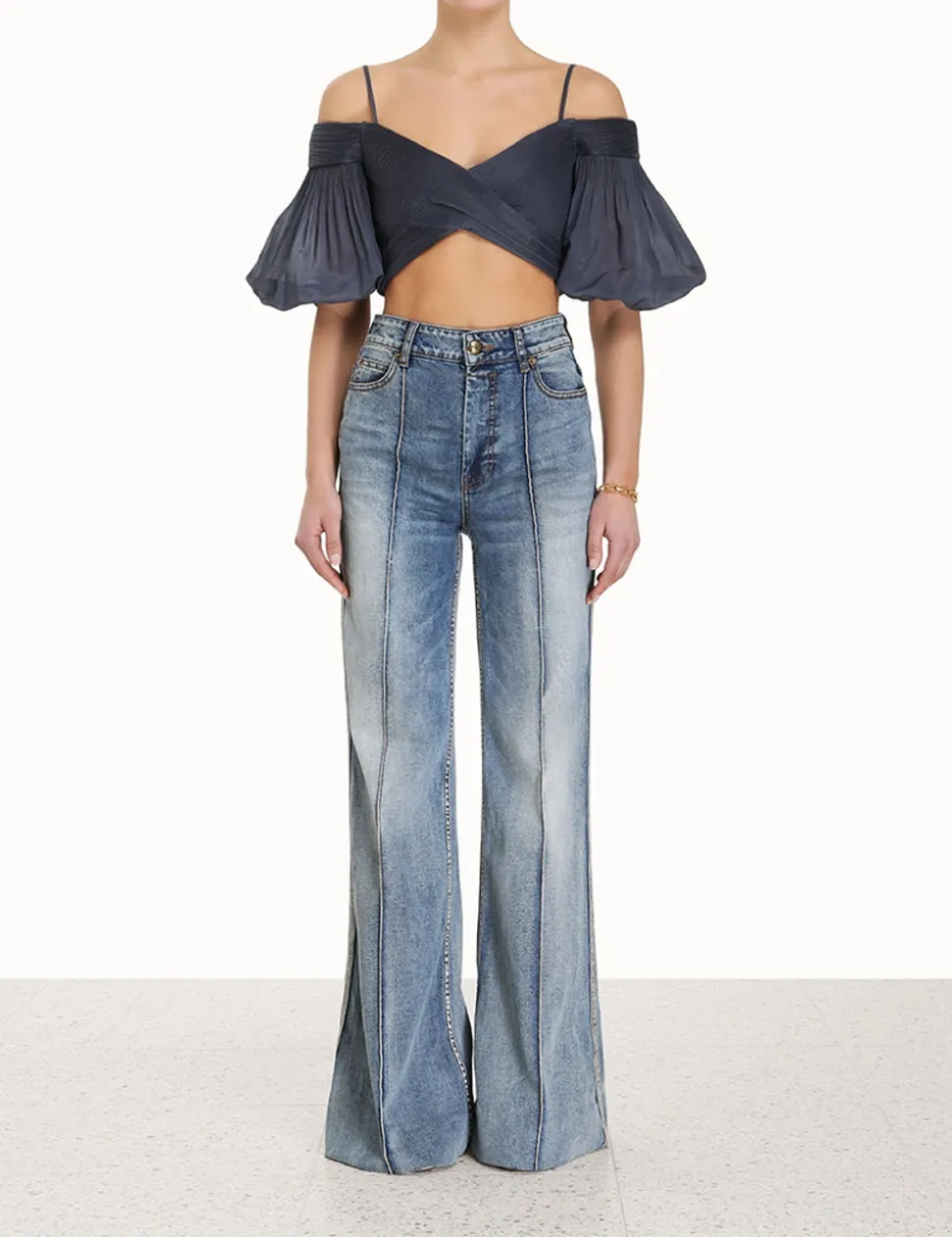 Pleated Bodice