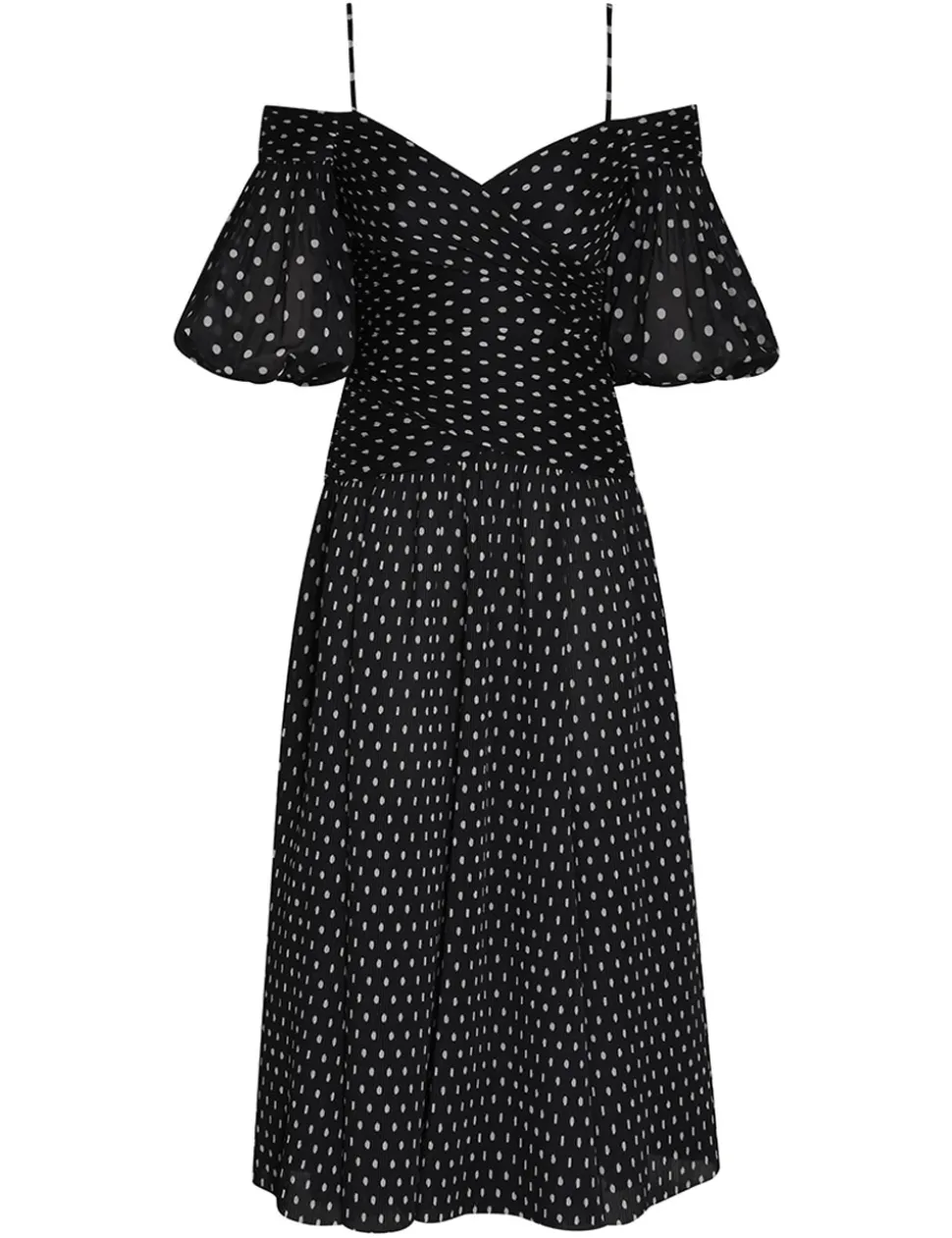 Pleated Midi