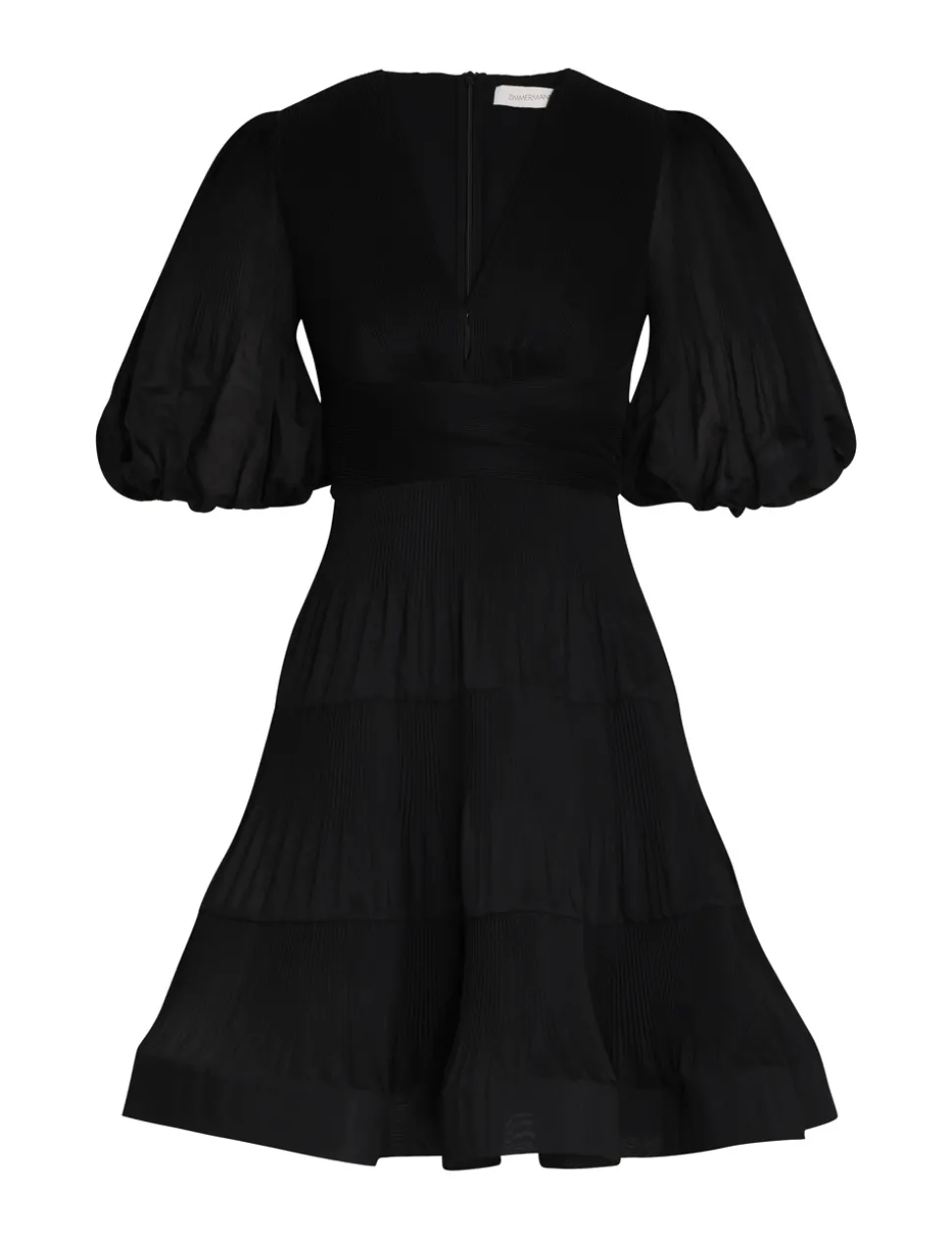 Pleated Mini Dress