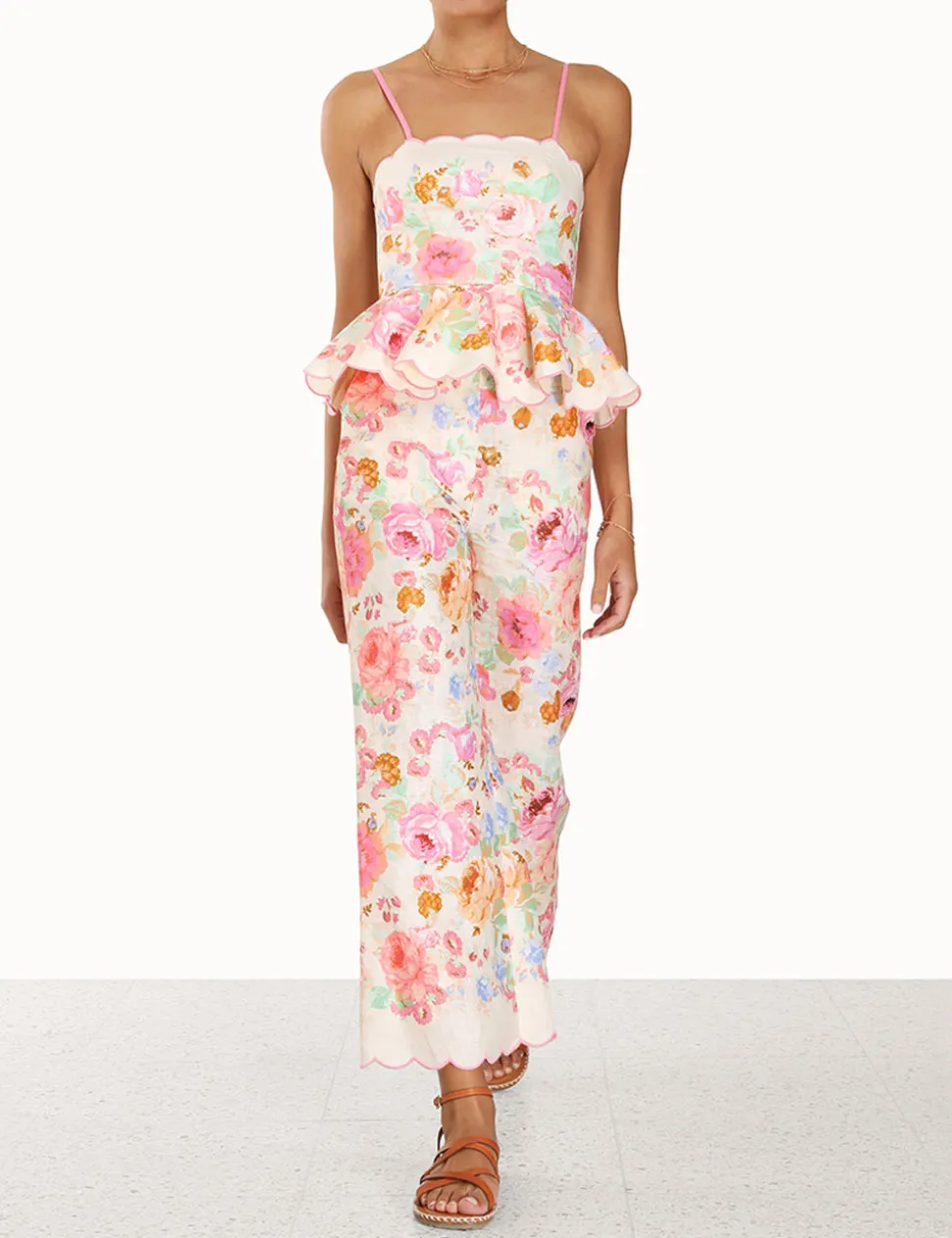 Raie Crop Flare Pant