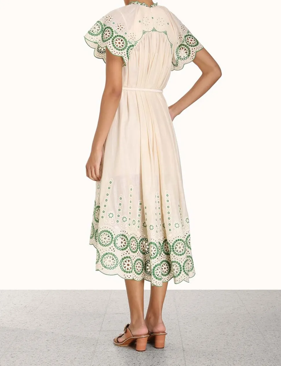 Raie Embroidered Dress