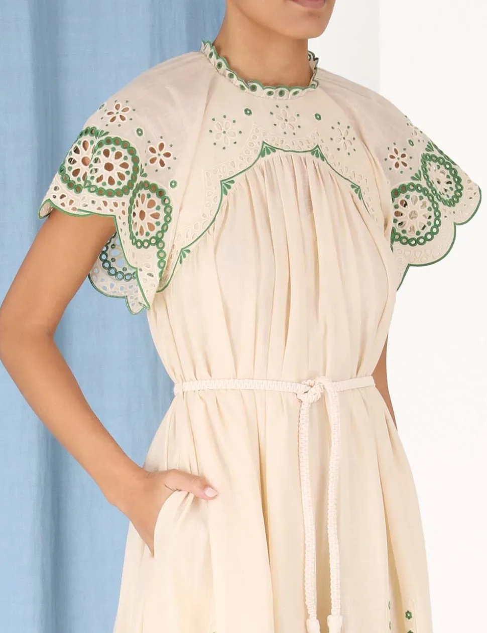 Raie Embroidered Dress